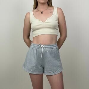 Lululemon Athletica Grey Mini Shorts